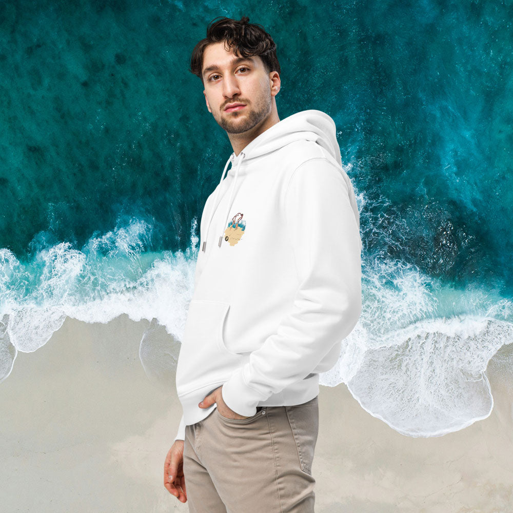 "Laballdor" - Eco Hoodie - Unisex - White