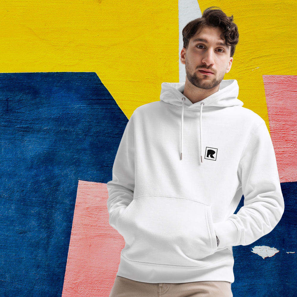 "Breaking Free" - Eco Hoodie - Unisex - White
