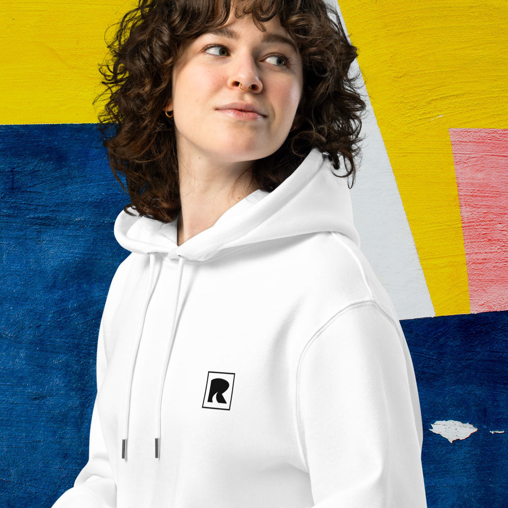 "Breaking Free" - Eco Hoodie - Unisex - White