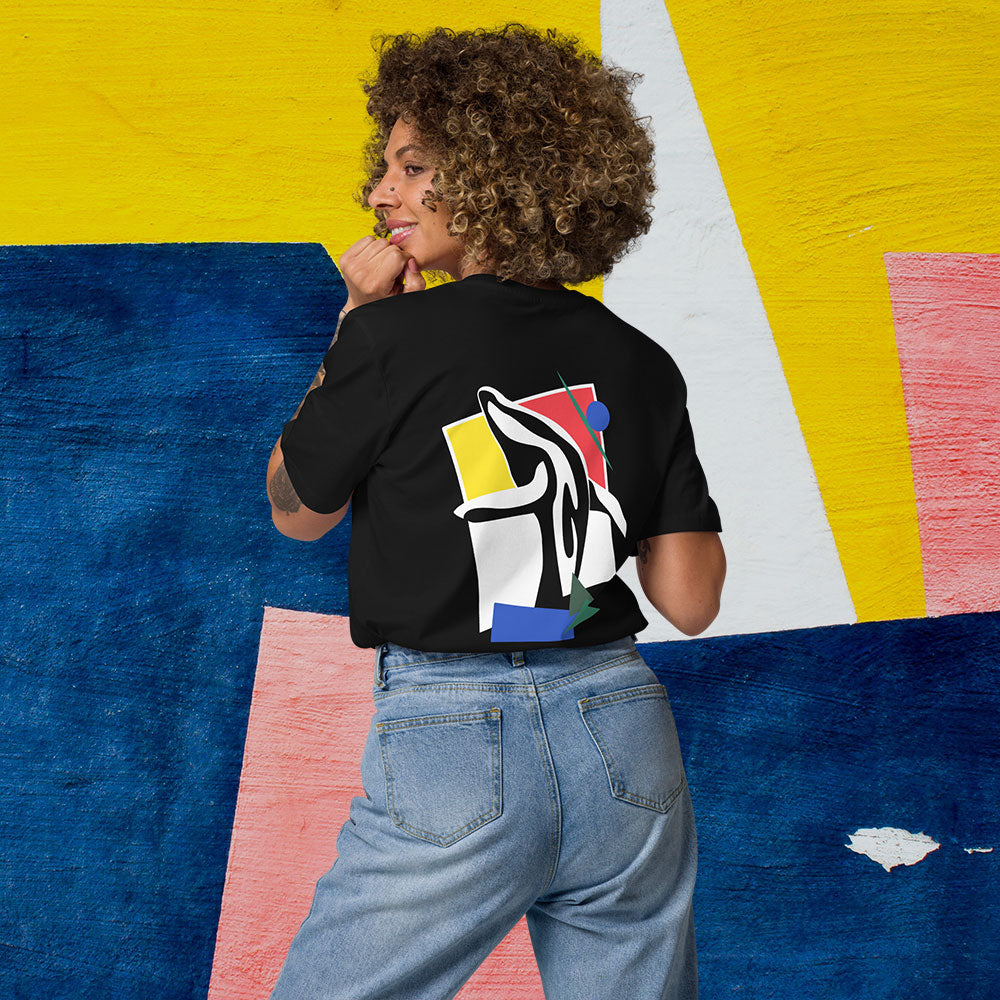 "Breaking Free" - T-Shirt - Unisex - Navy / Black