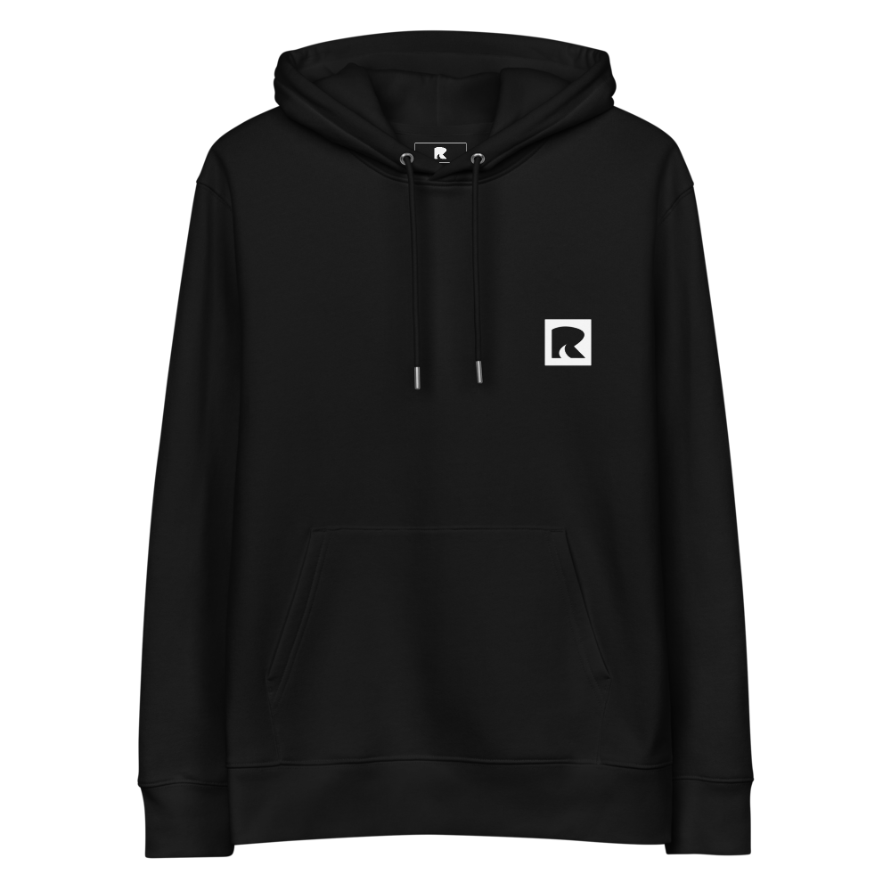 "Breaking Free" - Eco Hoodie - Unisex - Navy/Black