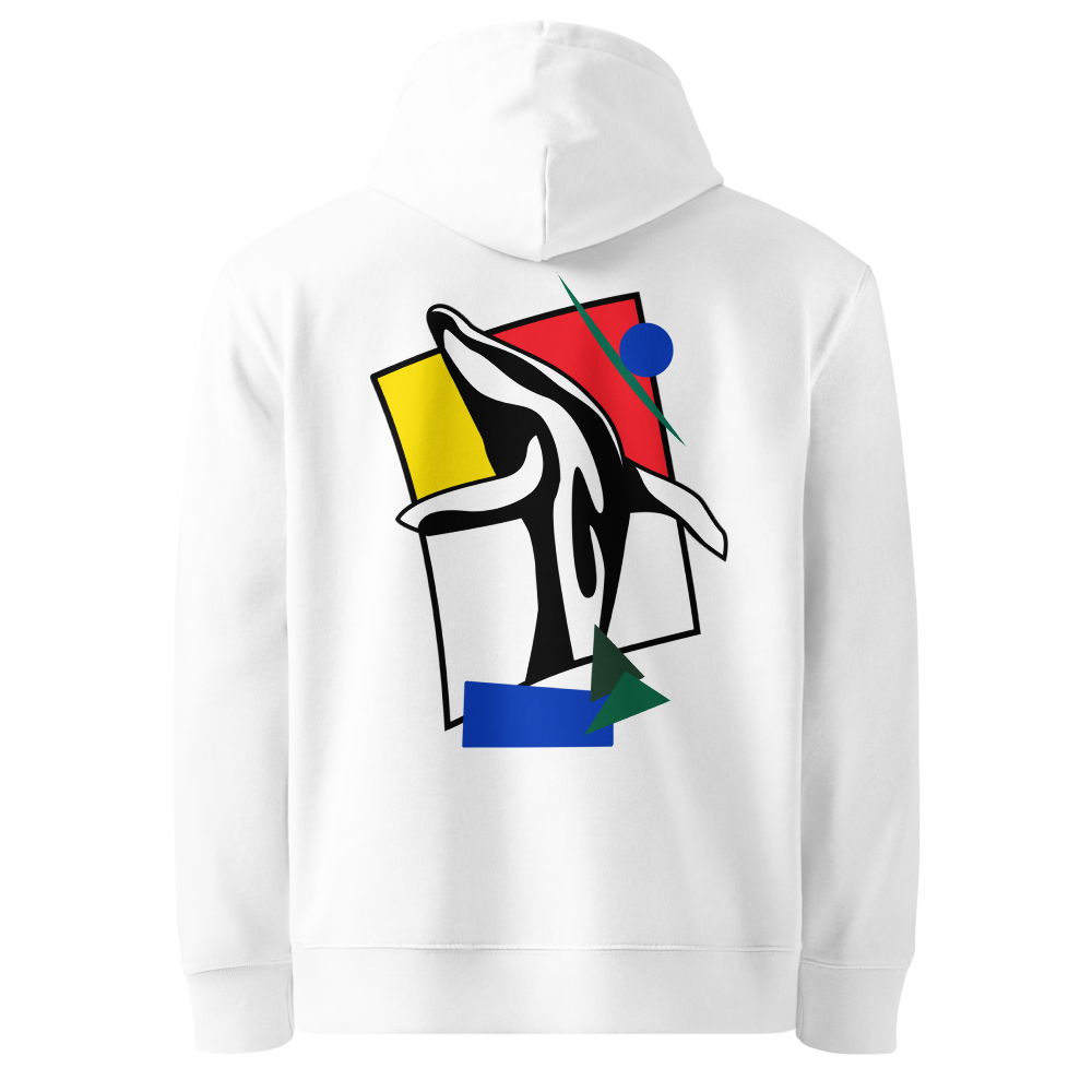 "Breaking Free" - Eco Hoodie - Unisex - White