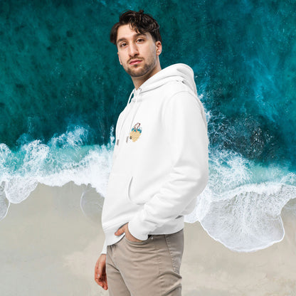 "Laballdor" - Eco Hoodie - Unisex - White