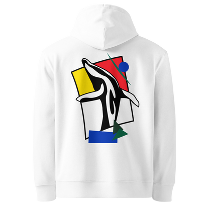 "Breaking Free" - Eco Hoodie - Unisex - White